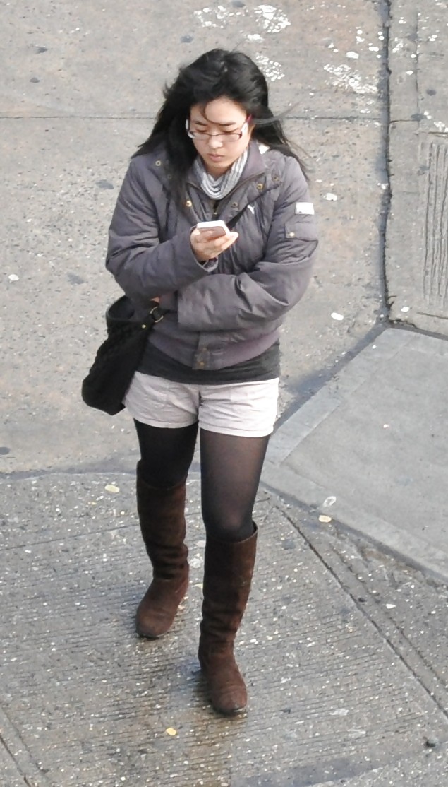 Harlem Ladies within the Heat Contemporary York Asian Shorts and Boots #9678590