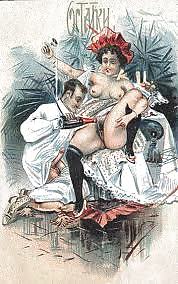 Erotic Drawings From The Past (Vintage) -L1390- #11176954