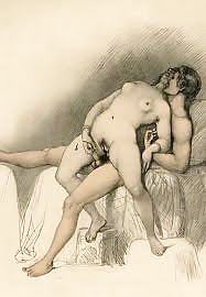 Erotic Drawings From The Past (Vintage) -L1390- #11177048
