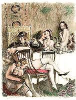 Erotic Drawings From The Past (Vintage) -L1390- #11177180