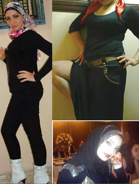 Généralisations Horny Foulard Niqab Hijab Arab Turbanli Paki Hijab #13959070