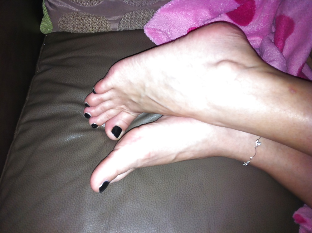 More pics of my girlfriends cute feet, i luv cumin over #8567668