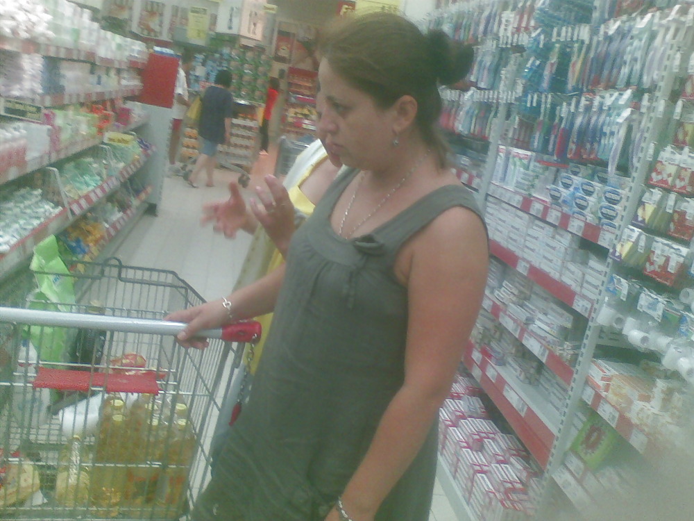 Upskirt in supermarket romania #1319688