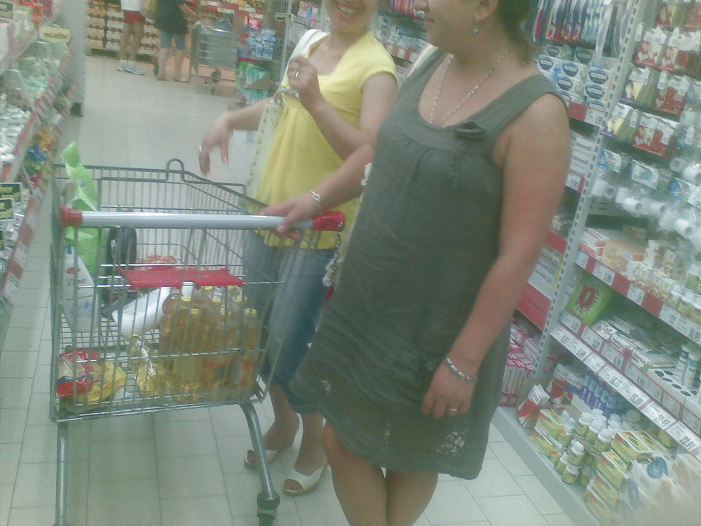 Upskirt in supermarket romania #1319751