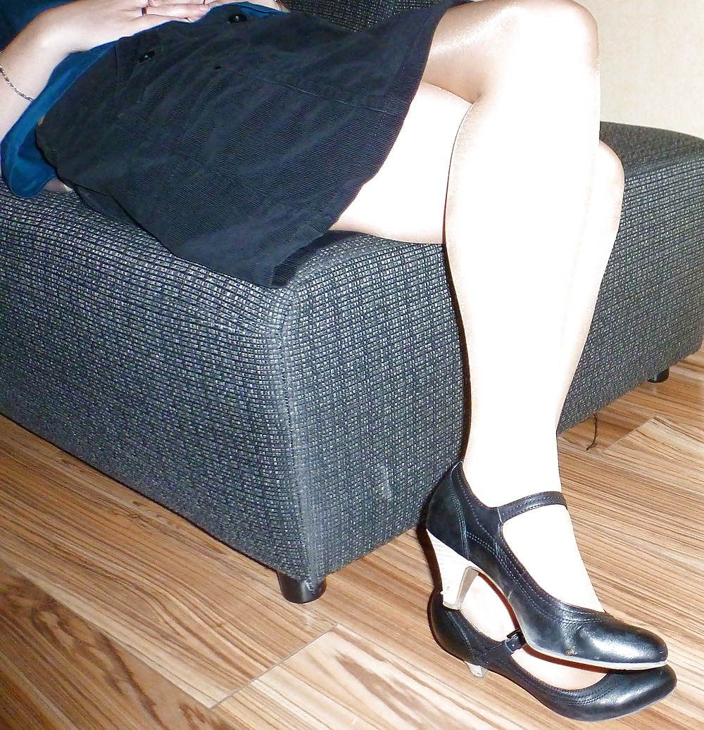 Nite out and worn nylons #17459132