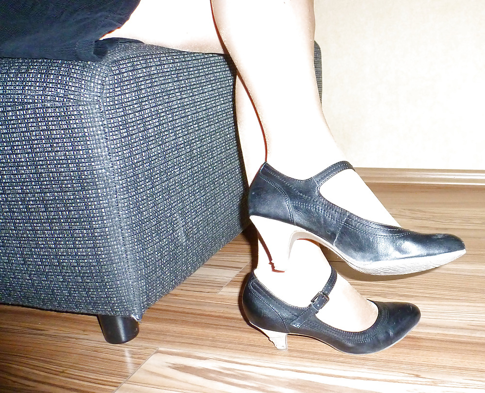 Nite out and worn nylons #17459139