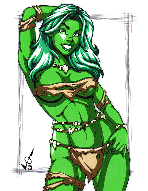 Comic babes: she-hulk
 #22539397