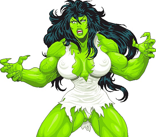 Comic babes: she-hulk
 #22539425