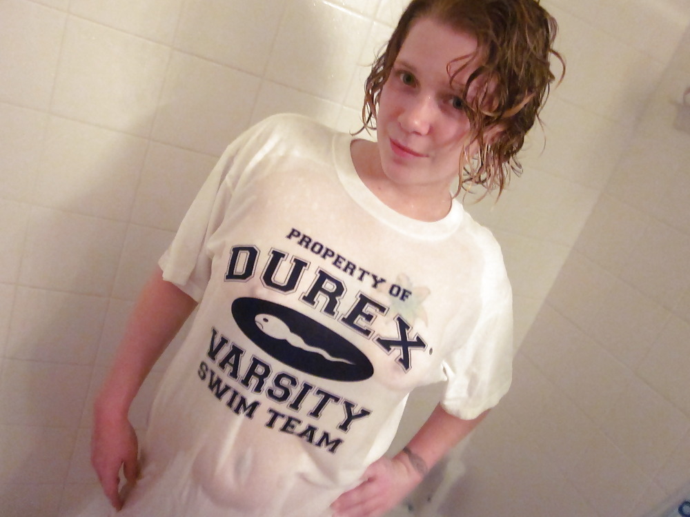 Baby's wet t-shirt contest in the shower pt. 2 #2473705