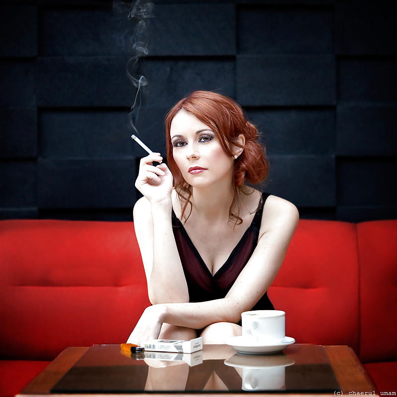 Smoking, the art in seduction #9869648