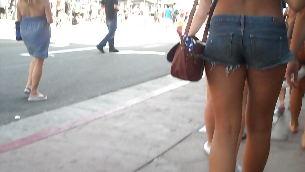 Butt & ass in jeans shorts that I like #4427636