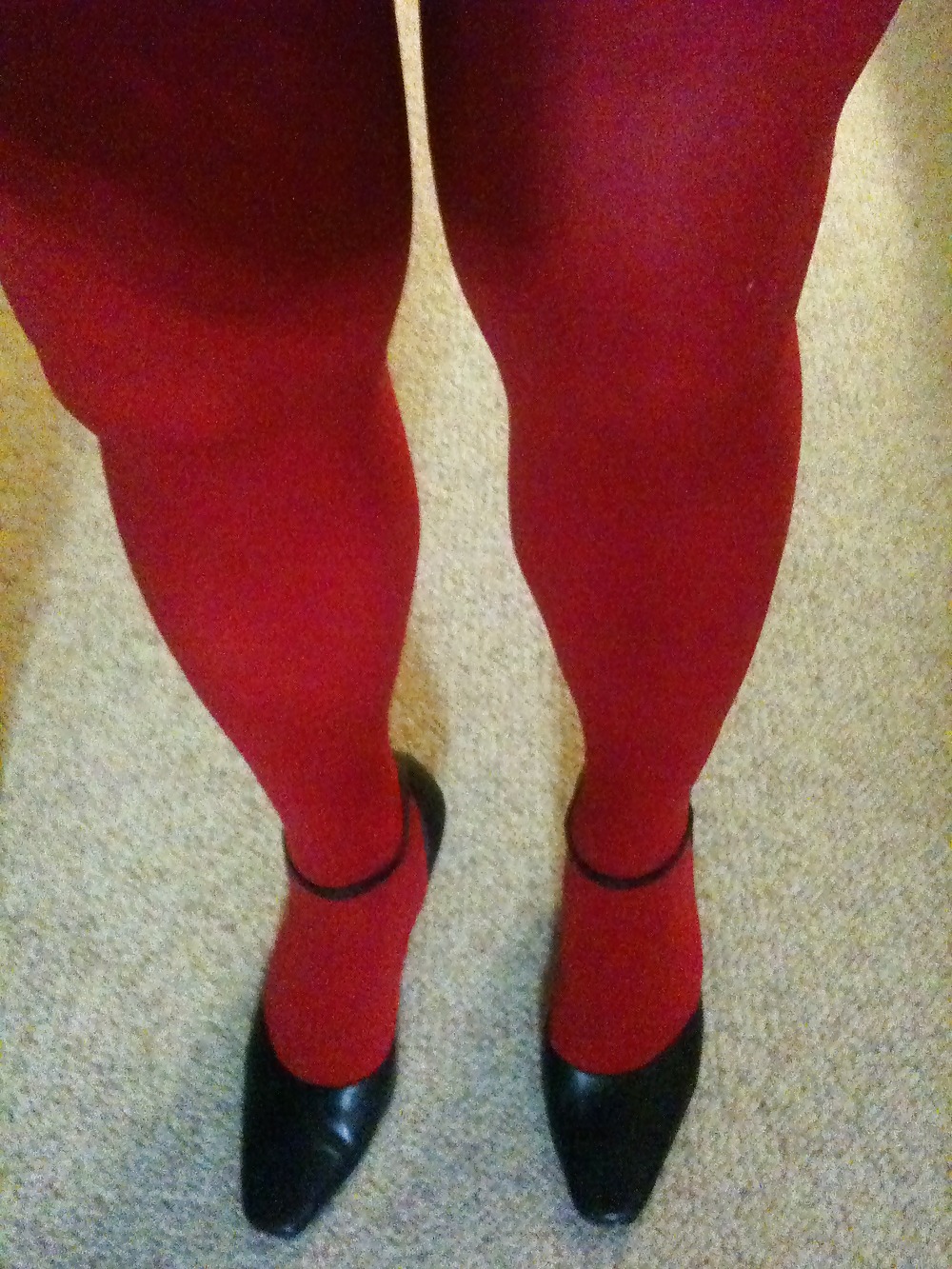 New Red Tights and Shoes for Christmas! #2131335