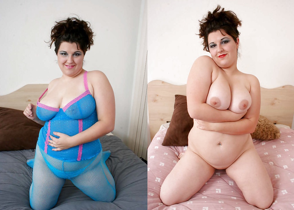 Dressed and undressed beauties 129 (chubby & bbw ) #8272698