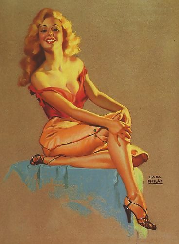 Vintage pinups earl moran
 #1110077