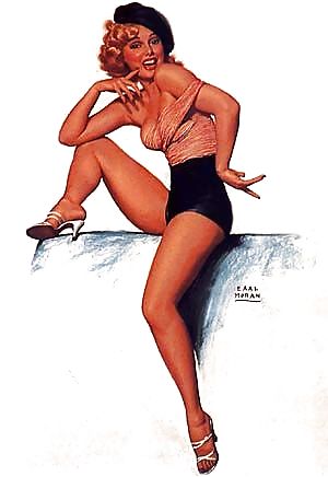 Vintage Pinups Graf Moran #1110103