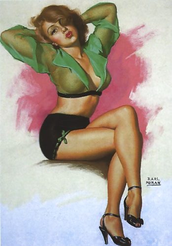 Vintage Pinups Graf Moran #1110227