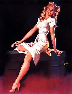 Vintage pinups earl moran
 #1110371