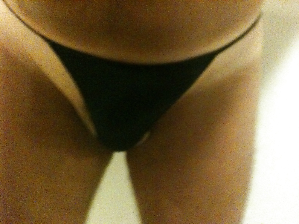 Wearing wifes and neighbour panties #6490294