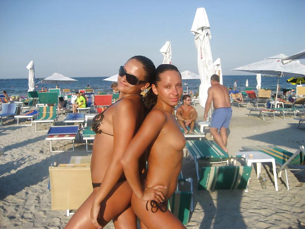 Cute Beach Girls - III #10981622