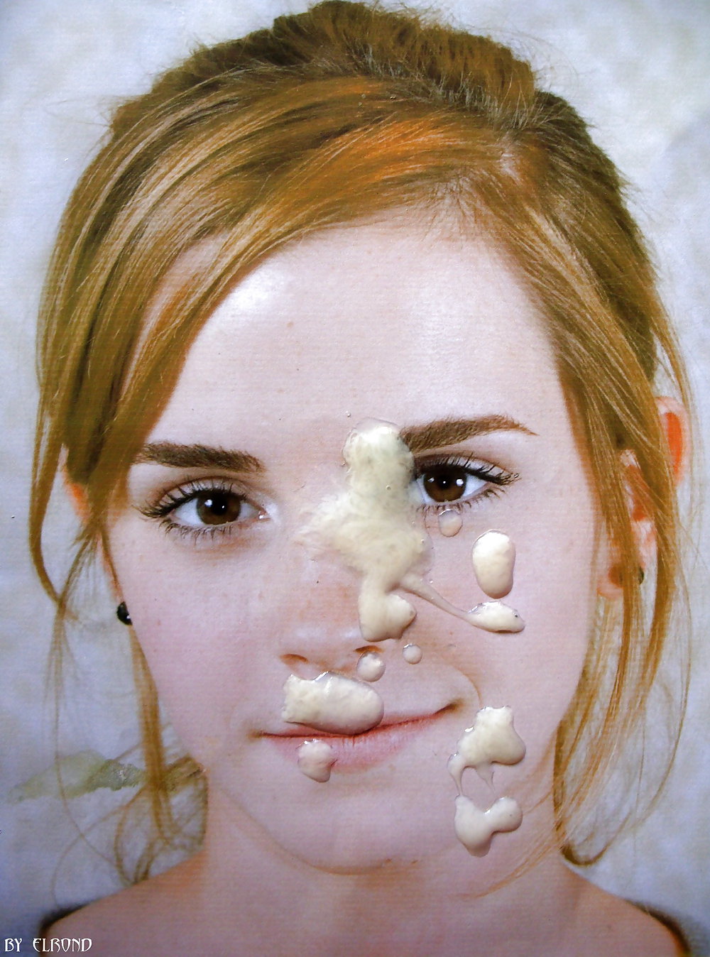 Cum on Emma Watson (early work) #12669140