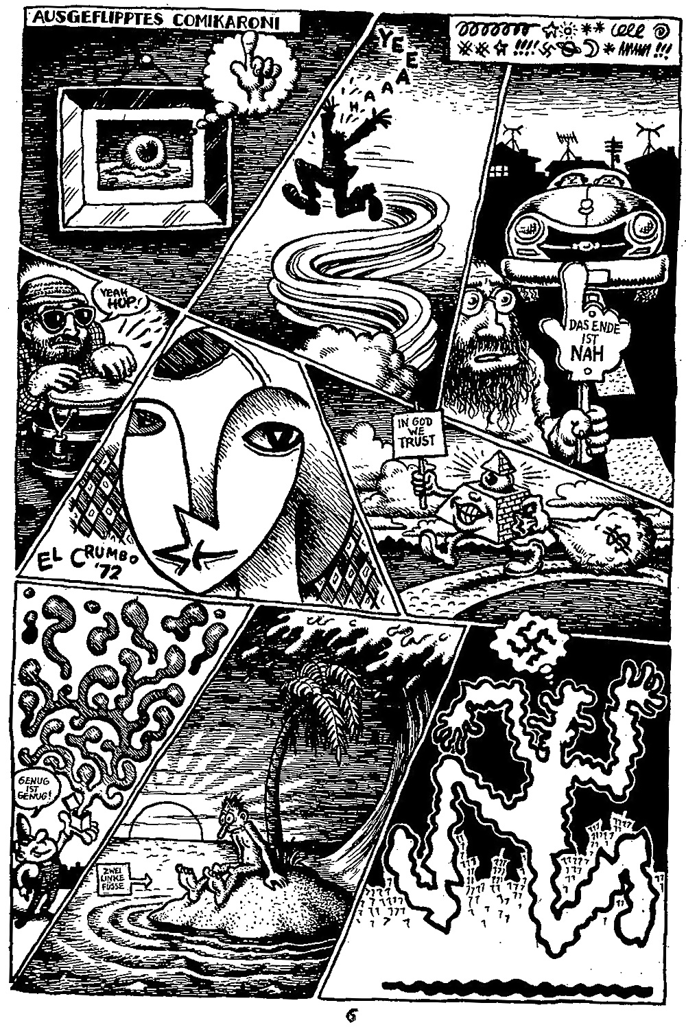 Crumb kubistic comic by jedman #14463137