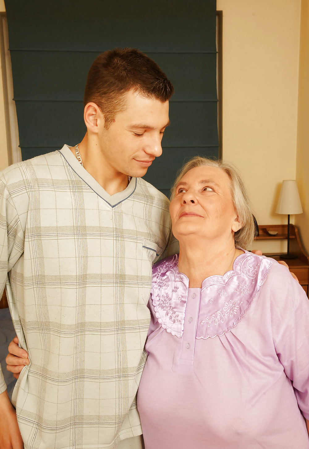 Young Guy Pleases Granny #15785875