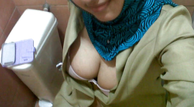 Hijab Big Boob School Teacher (Private Collection) #22029300