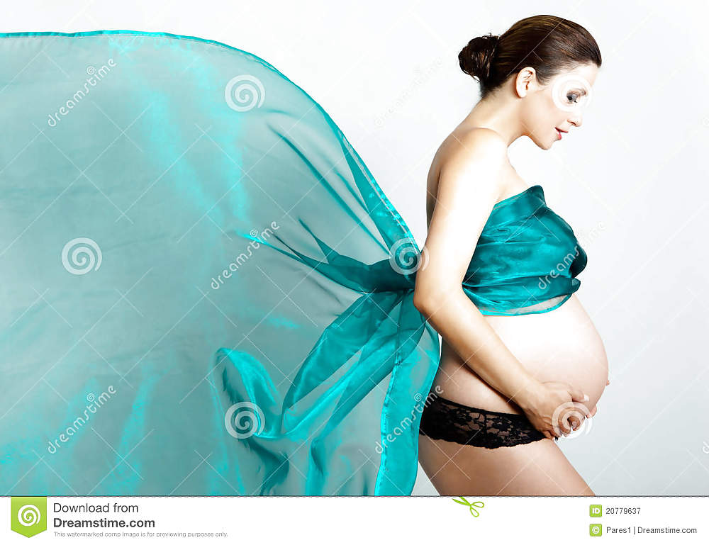 Pregnant Women In Satin #22194769