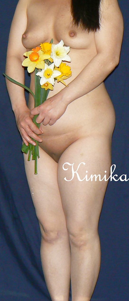 Kimika with flowers #2410784