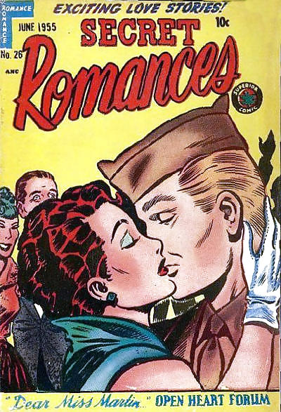Cubiertas de cómic romántico para las historias
 #18534028
