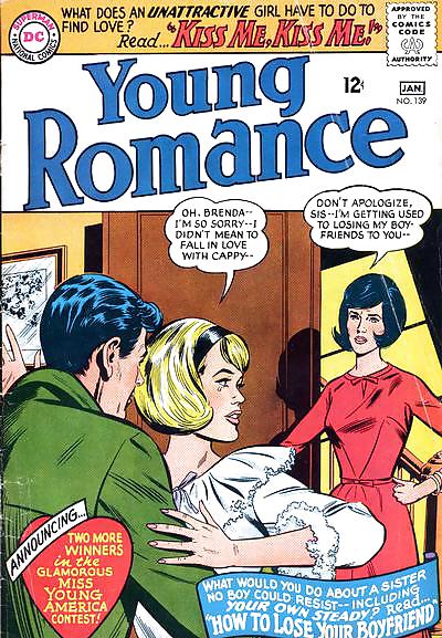 Cubiertas de cómic romántico para las historias
 #18534367
