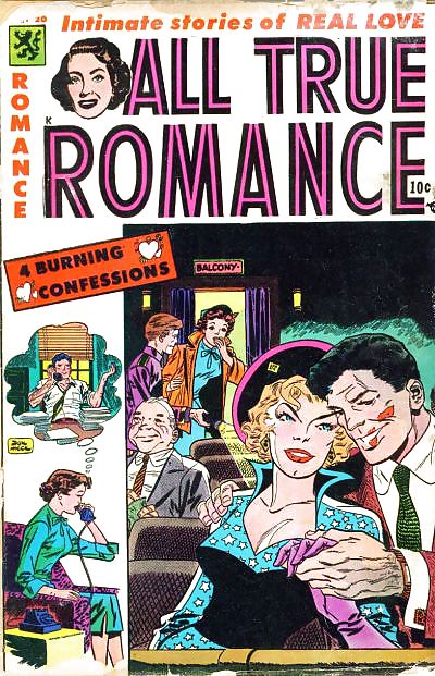 Cubiertas de cómic romántico para las historias
 #18534757