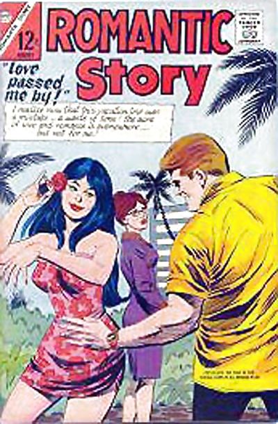 Cubiertas de cómic romántico para las historias
 #18535096