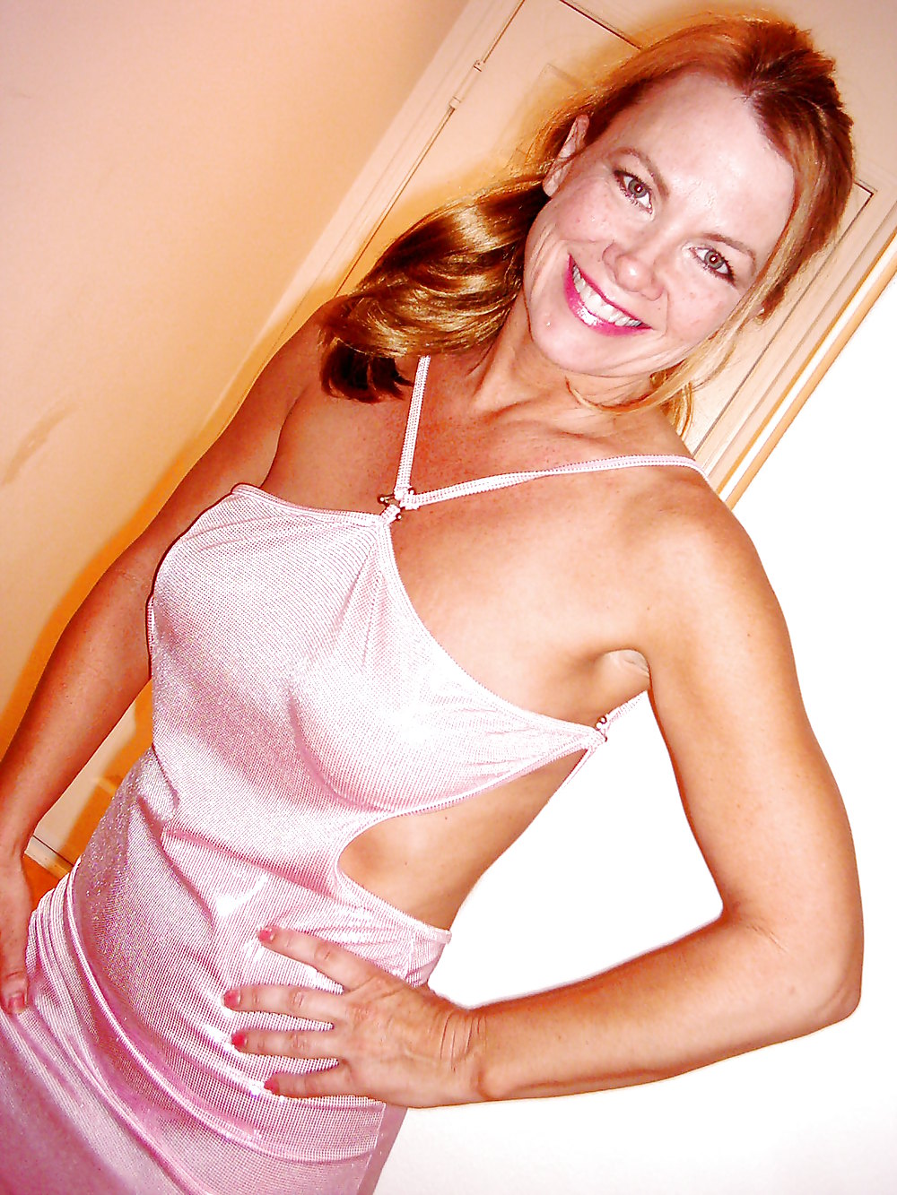 Ann marie showing her stuff taking a see hot