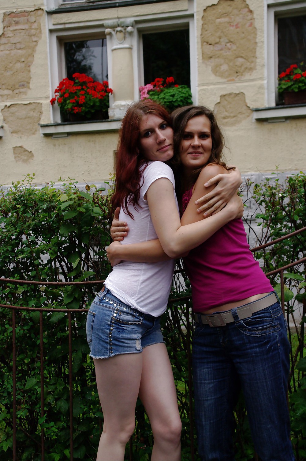 Puplic lesbian Flasher Couple #8165913