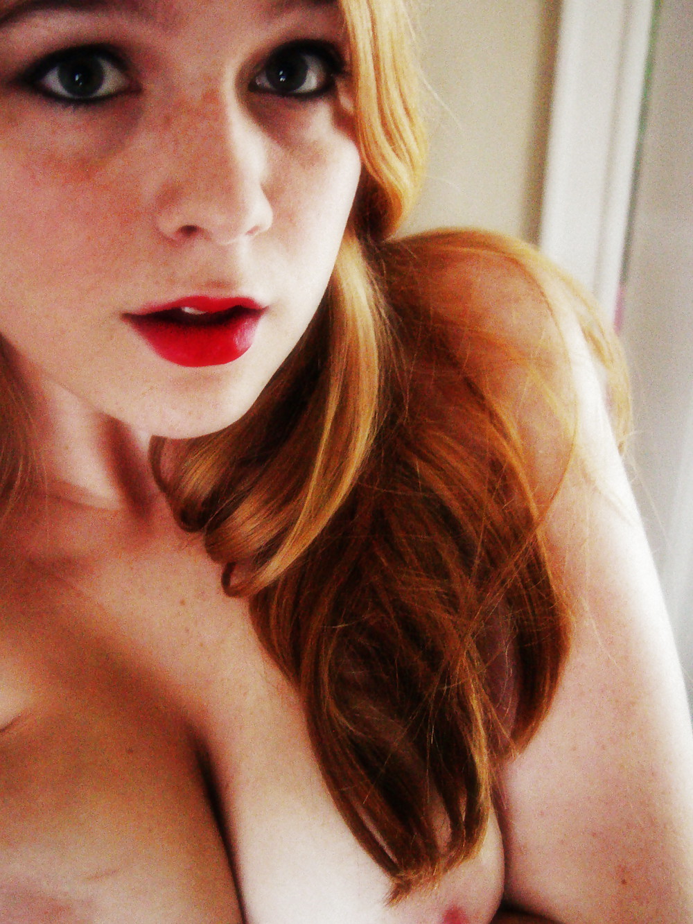 Sexy Self-Shot Ginger teen #12169087