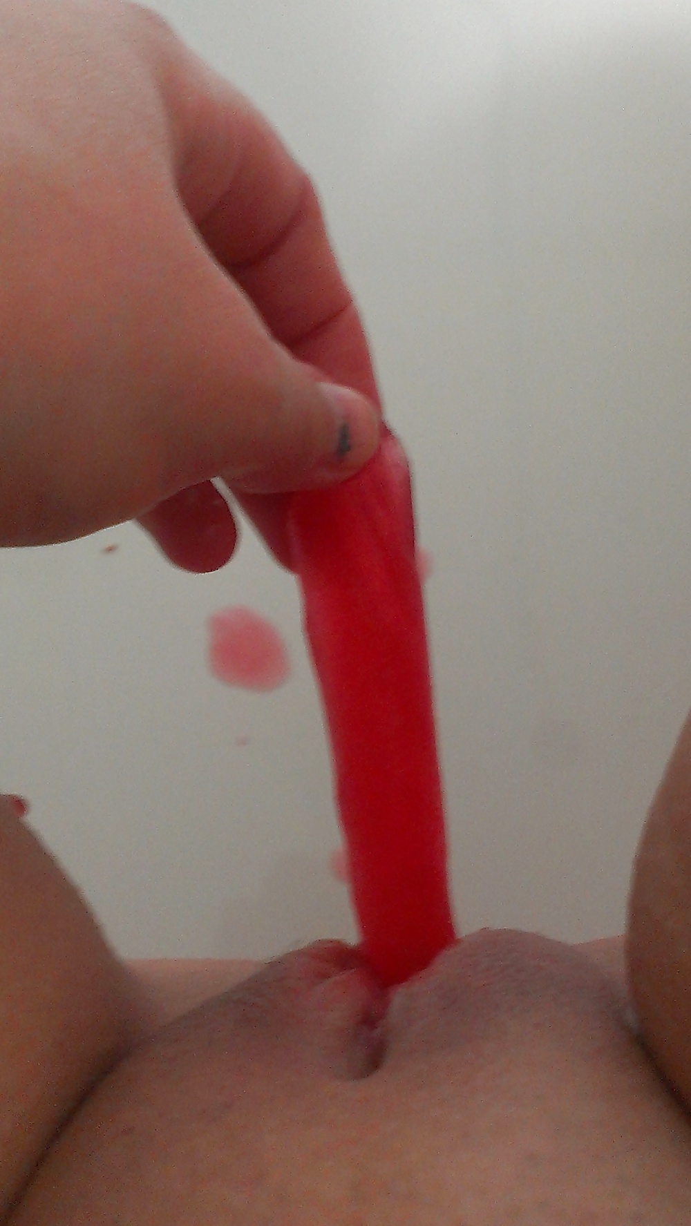 Ice pop play and pussy insertion #21471999