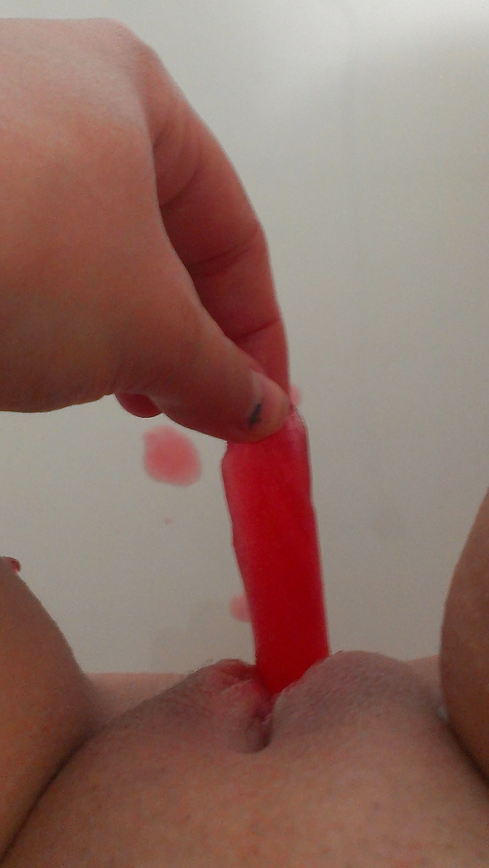 Ice pop play and pussy insertion #21472003