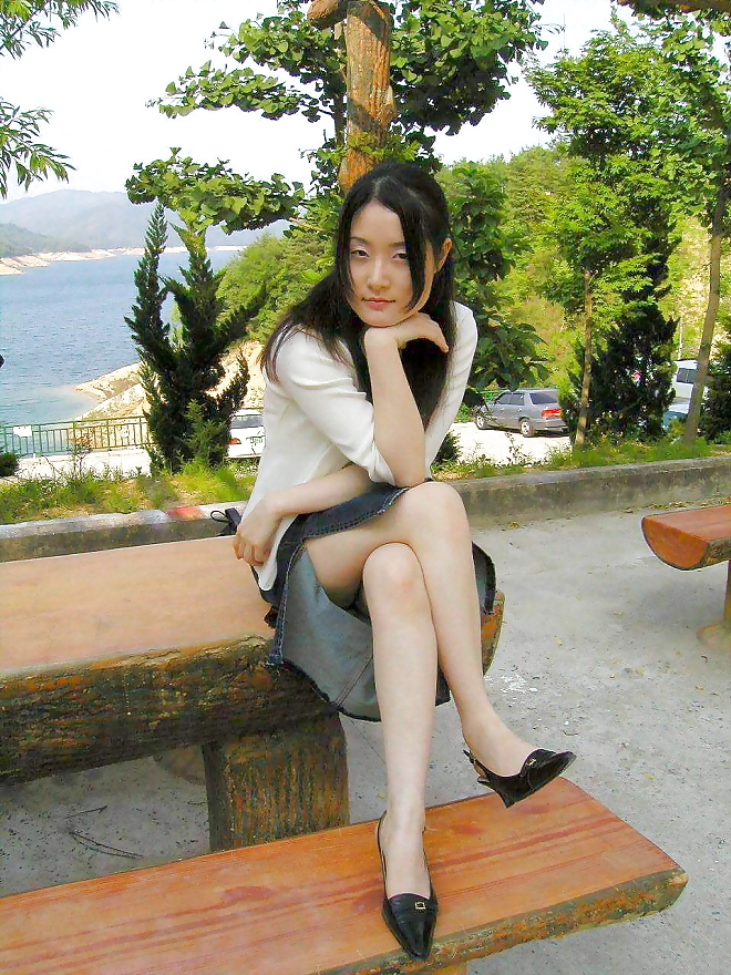 Korean girl nude in public #8971597