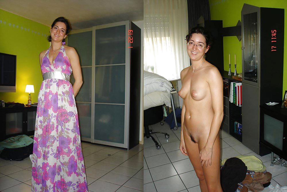 Dressed vs undressed #12739238