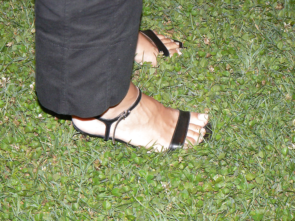 Feet and heels on the street 3 #19150862