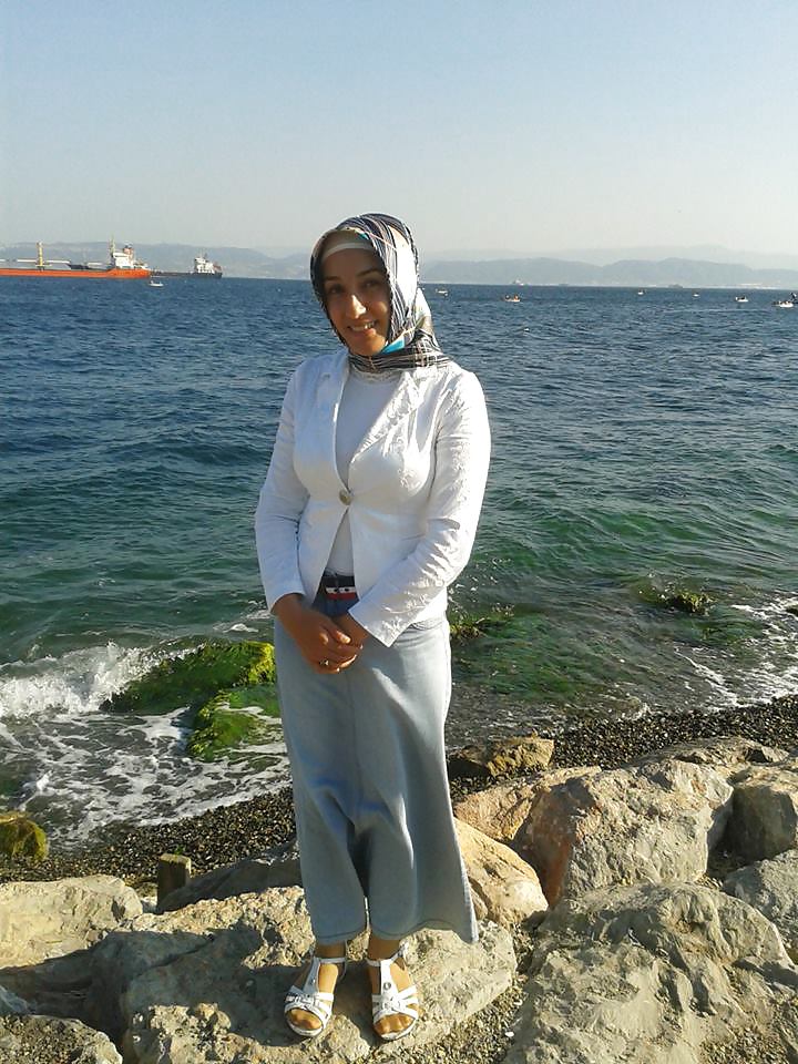 Turbanli arab turkish hijab muslim #19509423