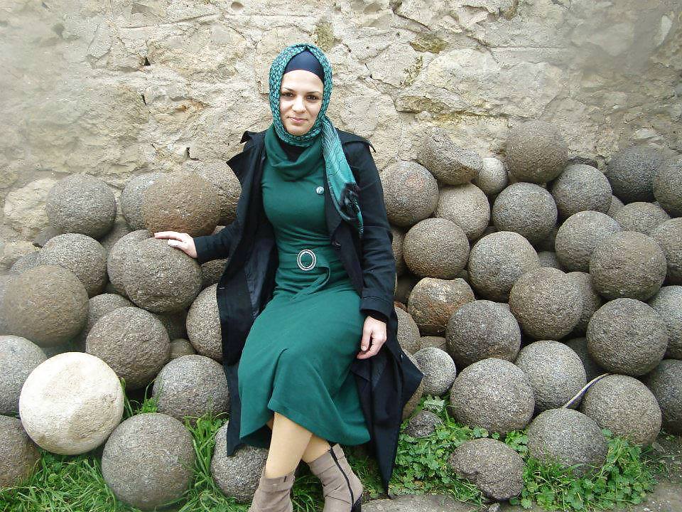 Turbanli arab turkish hijab muslim #19509490
