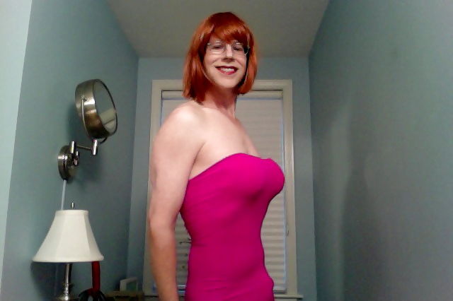Pink Dress with big tits #16786677