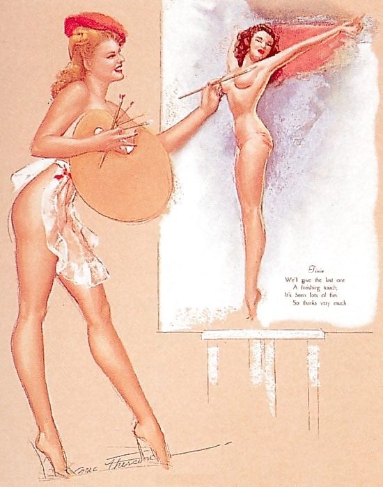 Surtido de arte pin-up 3
 #1002298