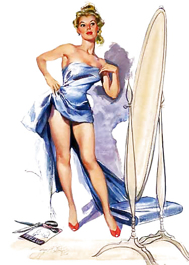 Surtido de arte pin-up 3
 #1002533