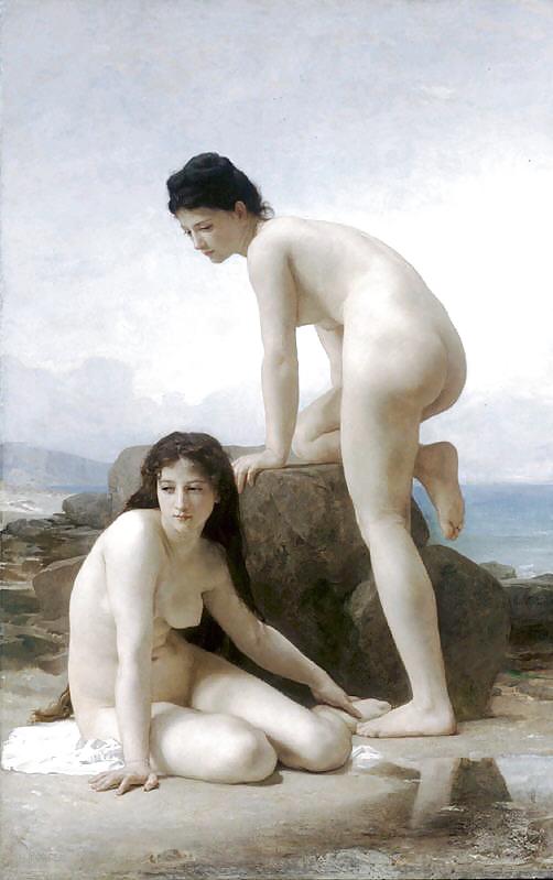 Painted Ero and Porn Art 7 - Adolphe-Willian Bouguereau #6503608