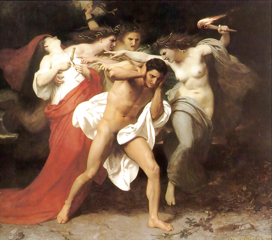 Painted Ero and Porn Art 7 - Adolphe-Willian Bouguereau #6503617