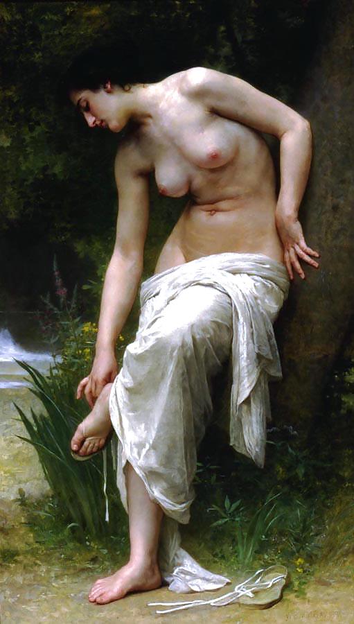 Painted Ero and Porn Art 7 - Adolphe-Willian Bouguereau #6503624