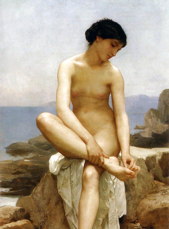 Painted Ero and Porn Art 7 - Adolphe-Willian Bouguereau #6503632